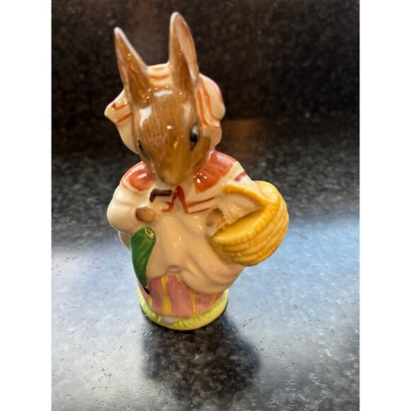 Vintage 1951 Beswick Beatrix Potter Mrs. Rabbit Figurine Made In England - Picture 8 of 9